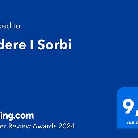 Podere I Sorbi San Donato in Fronzano Eksteriør billede
