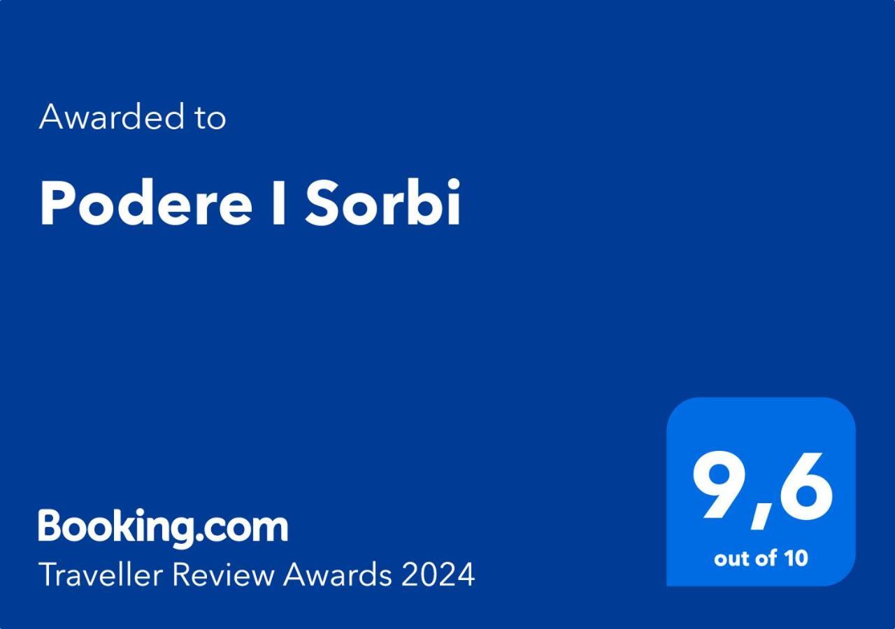 Podere I Sorbi San Donato in Fronzano Eksteriør billede